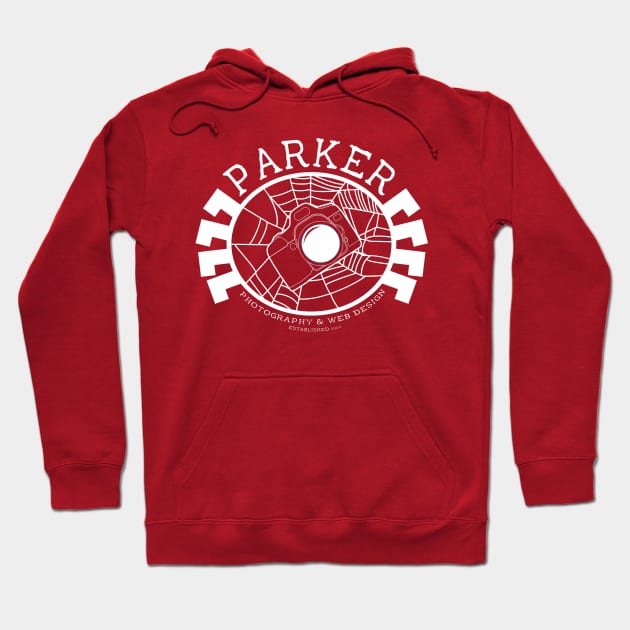 Parker Photography and Web Design Hoodie by Awesome AG Designs